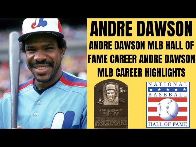 Andre Dawson  Best baseball player, Andre dawson, Baseball players