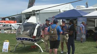 Veteran showcases helicopter for disabled pilots at EAA