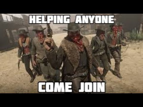 Helping anyone in online come join [red dead redemption 2] - YouTube