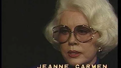 Jeanne Carmen--Marilyn Monroe, Frank Sinatra, John...