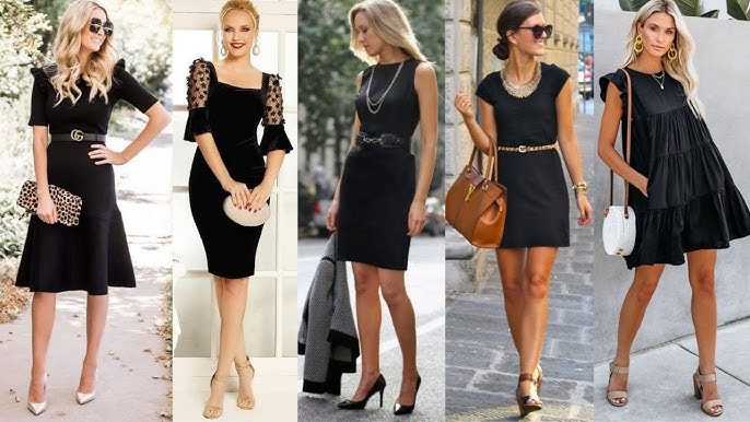 Cómo combinar un vestido negro - Descubre los mejores complementos y  zapatos para completar tu look