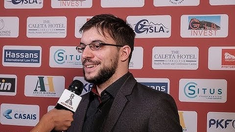 Round 9 Gibraltar Chess post-game interview with Maxime Vachier-Lagrave