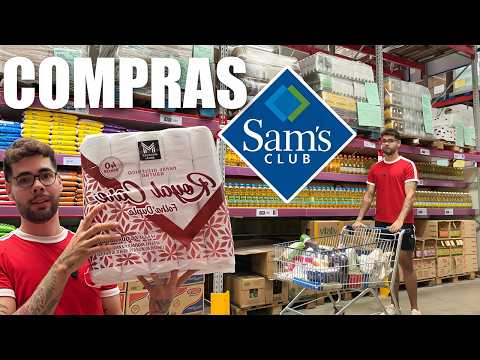 COMPRAS DO MÊS COMPLETA NO SAM'S CLUB | SERÁ QUE VALE A PENA?