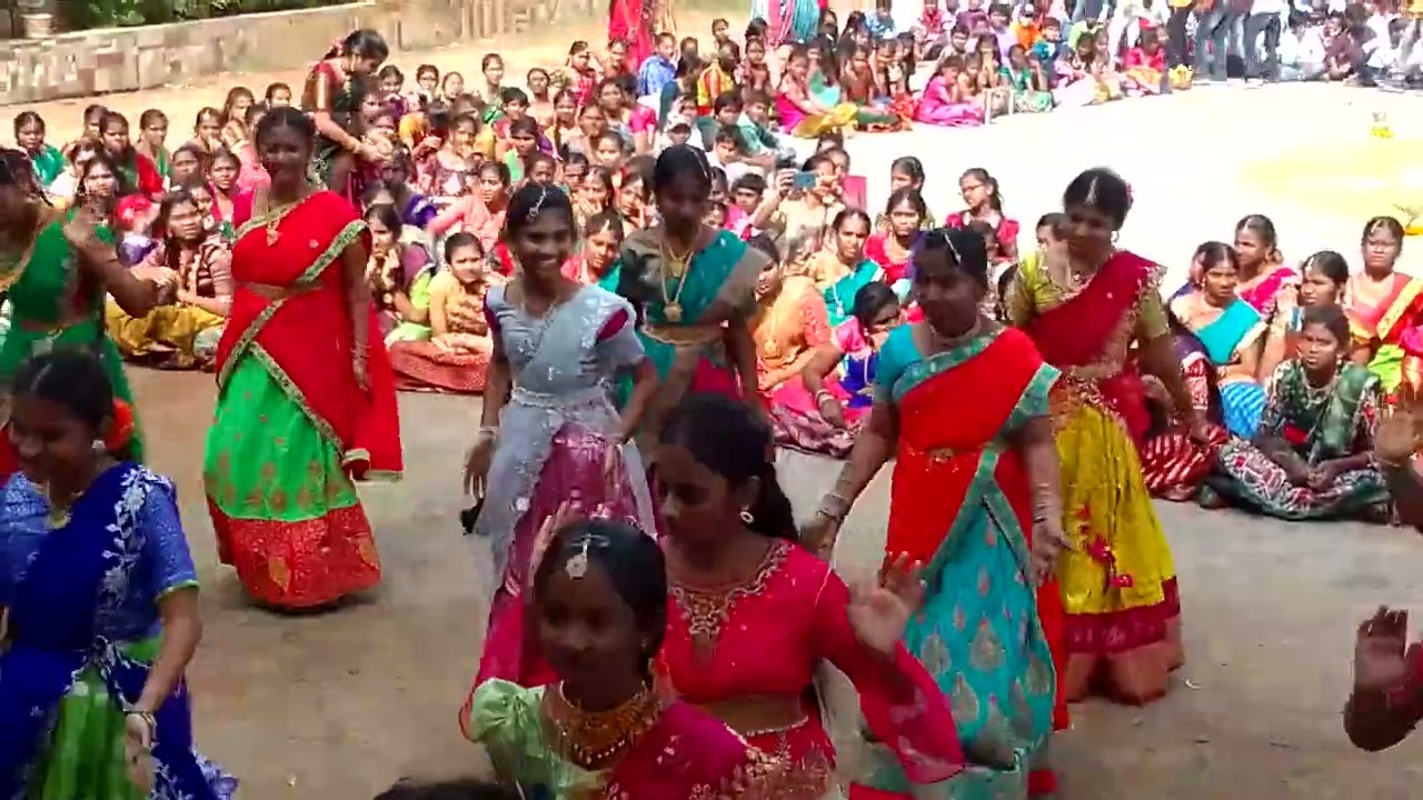 Sankranticelebration dance performance   by Bapatla public school 7 class 