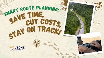 Smart Route Planning | Route Optimization Software | V Zone Tracker