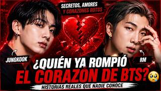 😢 ¿Quién Rompió el Corazón de BTS? La Verdad Sobre Los Amores de Jungkook, RM y Más 😢 ¿Quién Rompió el Corazón de BTS? La Verdad Sobre Los Amores de Jungkook, RM y Más