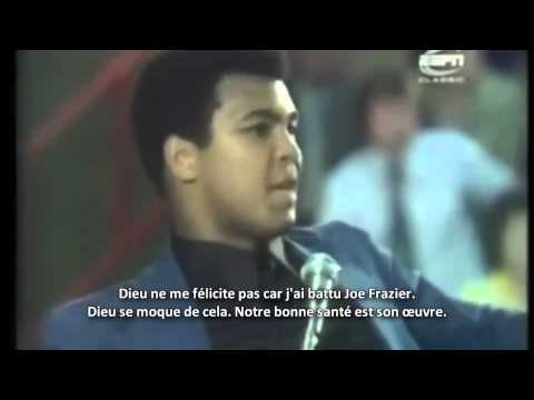 "What you gonna do when u retire from Boxing ?" Muhammed Ali Clay responds