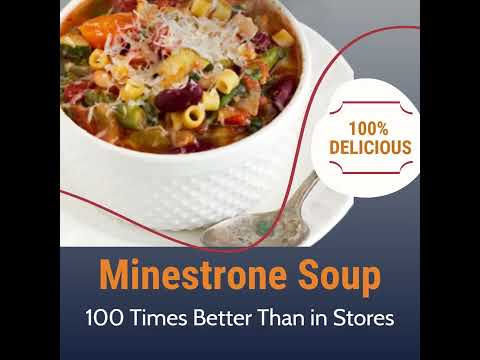 Delicious Crock Pot Minestrone Soup | How to Prepare a Slow Cooker Minestrone Soup