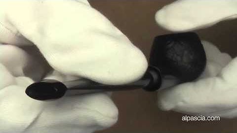 Pipa Dunhill Shell Briar 4107 Group 4 - smoking pipe B733