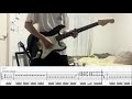 【TAB譜】DACING IN THE ROOM / ハンブレッダーズ【弾いてみた】