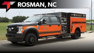 Rosman Fire Rescue Toyne Mini-Pumper Delivery Video