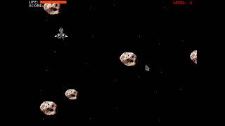 Asteroid Game Demo in C and SDL 2