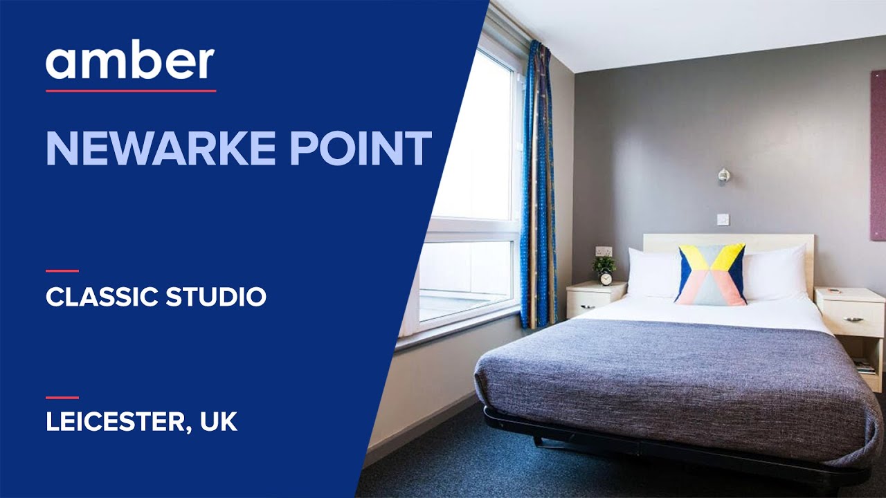 Property Tour | Newarke Point | Student Accommodation in Leicester | amber