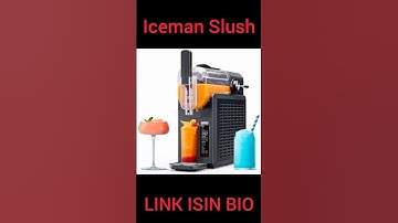 Iceman Slush-Ease Slushie Machine, Frozen Drink Maker #beautifultools #plastictableware #kitchen