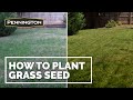 How to plant grass seed  step by step on how to plant grass seed