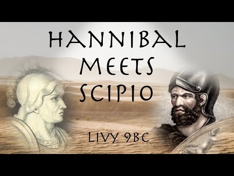 Conversation between Hannibal and Scipio before The Battle of Zama (202 BC) // As told by Livy