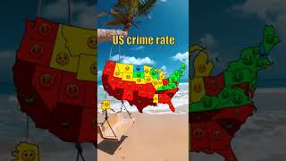 US crime rate #shorts #country #geography #USA #america