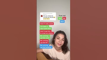 Thumbnail of running up that hill - kate bush 🎤 #duet #karaoke #runningupthathill #katebush