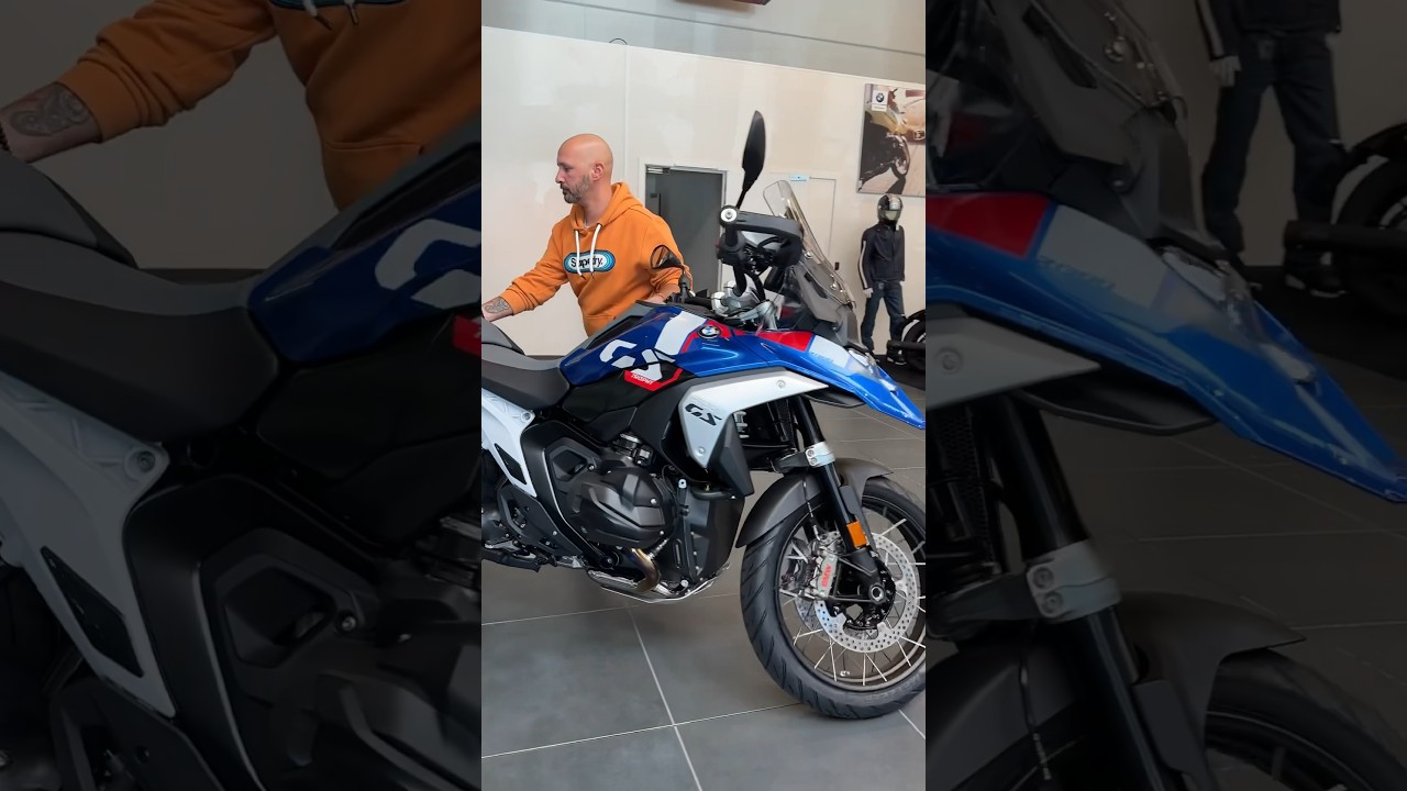 Spritzschutz unter Kennzeichen BMW R1300GS