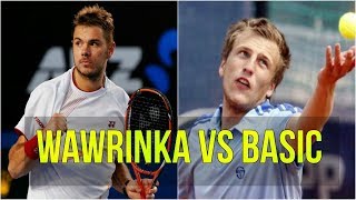 Stanislas Wawrinka vs Mirza Basic | SF Sofia 2018 Highlights screenshot 1