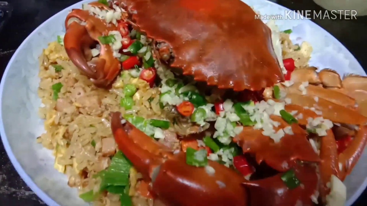 Crab Roe Rice Chinese Rice crab |chinese style| part 2 - YouTube