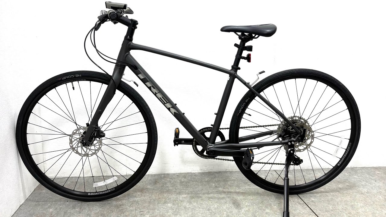 【宮城県引き取り希望】TREK トレック FX3 クロスバイク ブラック ☆ TREK FX3 Disc Gen3 トレック クロスバイク マットブラック
