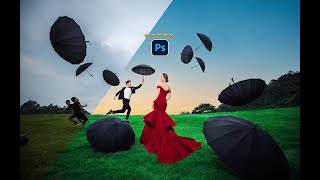 Wedding Photo Color Grading & Amazing Retouching Tutorial in Photoshop  | Royal Retoucher Tutorials screenshot 4
