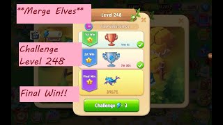 Merge Elves *Challenge Level 248* Final Win! screenshot 5