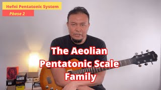 Aeolian Pentatonic Scale Family