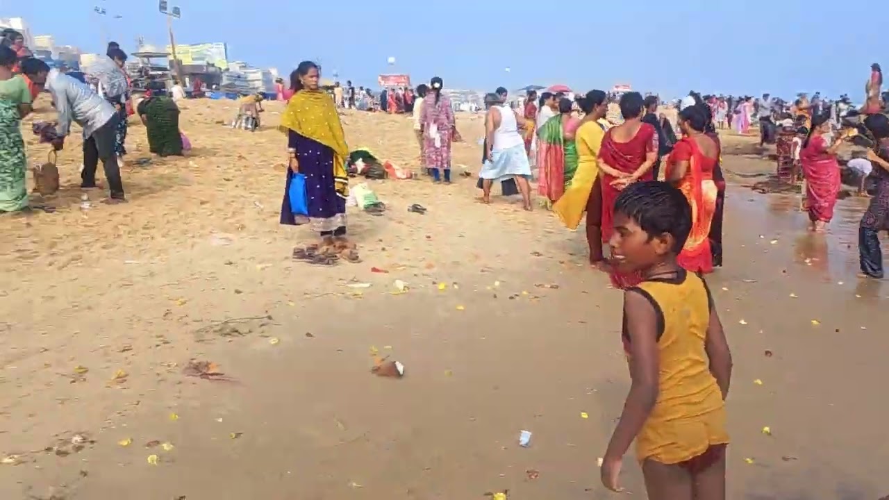 🏖️#Vizag  R.k Beach 🏖️