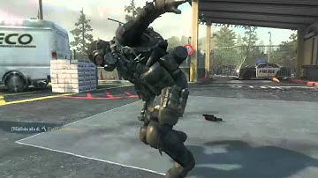 Quick Clip- Cross-Map Axe On Rush!- COD BO2