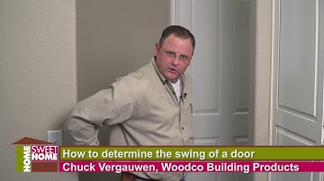 How to Determine the Swing of a Door with Woodco