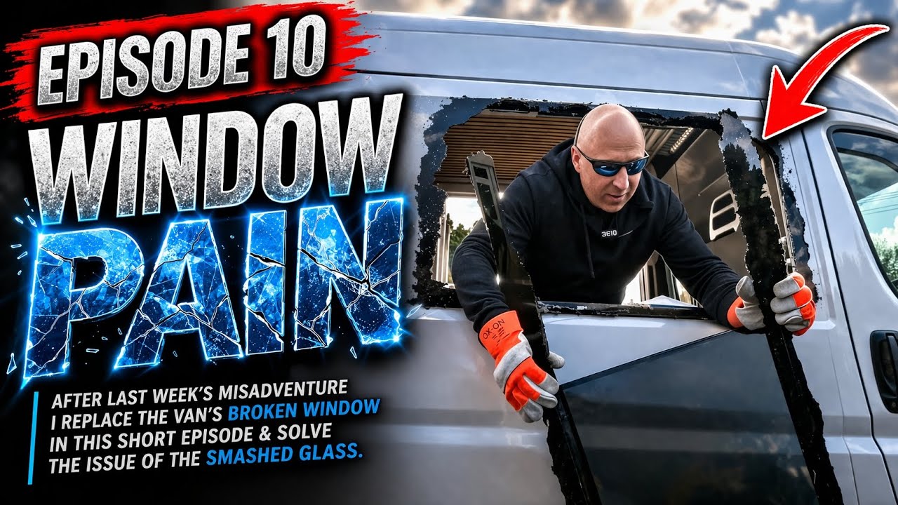 Window Pain | Fixing the Van After Disaster (Ep.10) - YouTube