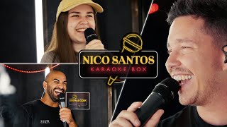 Video thumbnail of "Sein bester FREUND überrascht ihn 🎉 NICO durch LUNA erwachsen geworden?! | Nico Santos Karaoke Box"