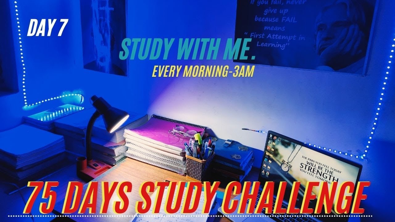 DAY-7/75 DAYS DAILY STUDY CHALLENGE/ STUDY WITH ME POMODARO #neet2024 # ...