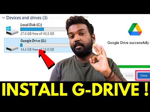 How To Install and Setup Google Drive as A Local Drive 🔥💻 தமிழ் - YouTube