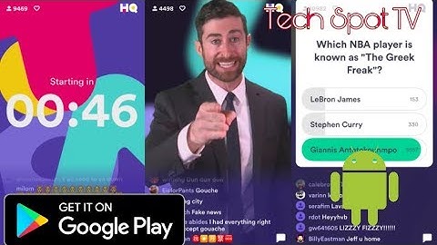 HQ Trivia for Android (Real money from app)