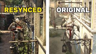 AC Black Flag Resynced | Quick Parkour Comparison!