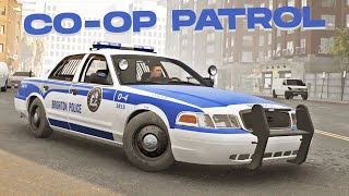 STREET RACING PATROL CARS with JEFF in Police Sim Patrol Officers! screenshot 2