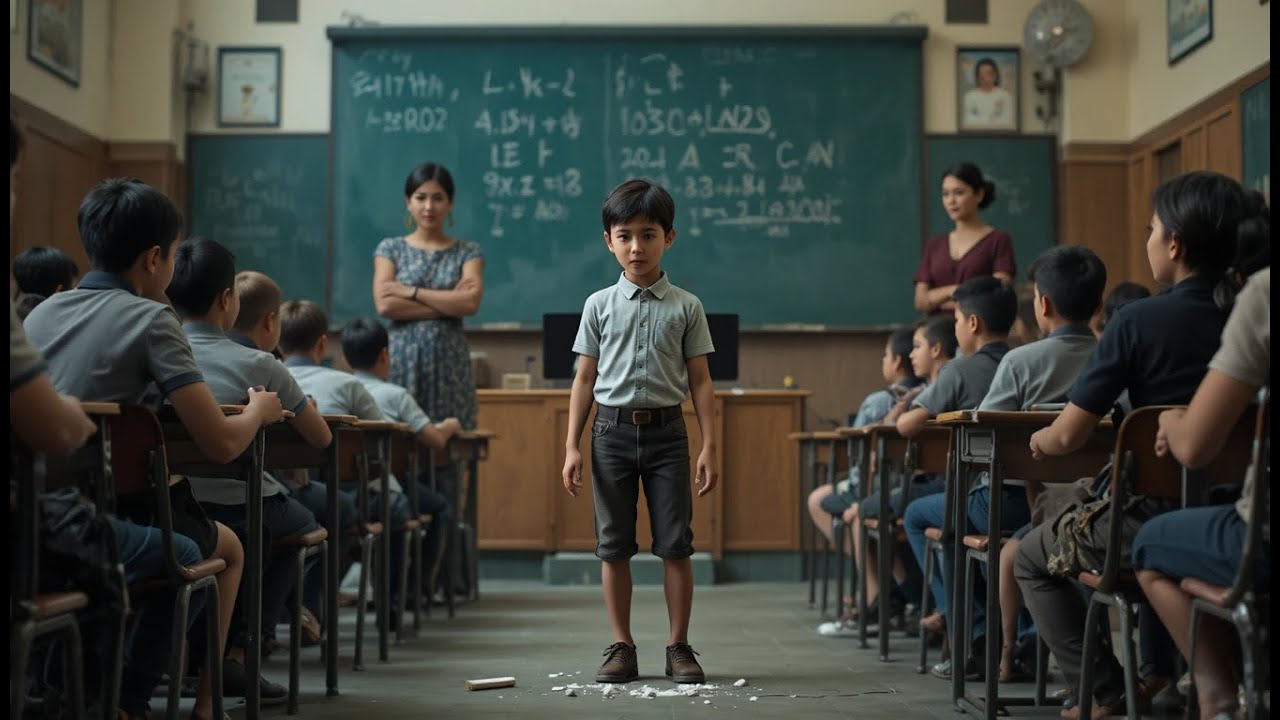 A PROFESSORA humilhou o MENINO… mas ficou em choque ao saber quem era a mãe dele