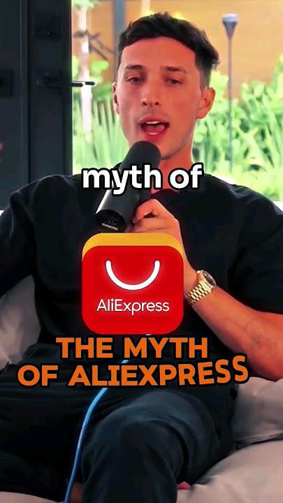 Aliexpress are dropshippers🤔 Did you know this? 🛒 #lukebelmar #ecommerce #dropshipping #entrepreneur