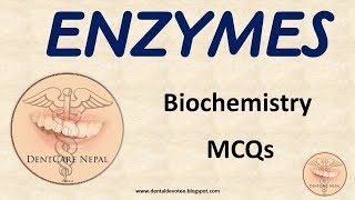 MCQs on Enzymes - Biochemistry MCQs