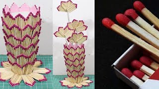 2020 Matchstick Art and Craft Ideas | Waste Material Craft Idea