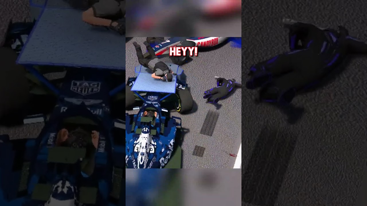 I used this secret invisible ramp to sabotage this race