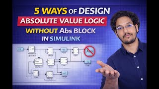 Design Absolute value logic without Abs block in Simulink #matlab #simulink #jobs #students #telugu