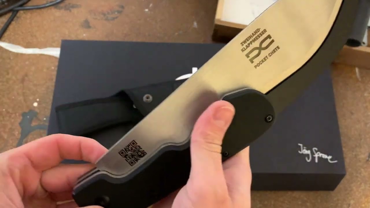 Unboxing Jörg Sprave's ”POCKET CHETE”