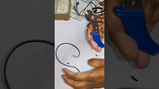 wire cutter ka prayog kaise kare #electrical #wiring #housewiring #short #shortsfeed #electronic