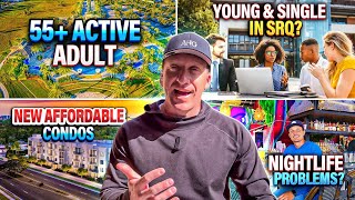 AH VLOG: 55+ communities trends, gated vs non-gated, 35 year old single in srq, new condos & more!