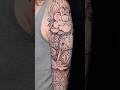 Hummingbird tattoo idea for my client #girltattoo #girltattoosleeve #femininetattoo