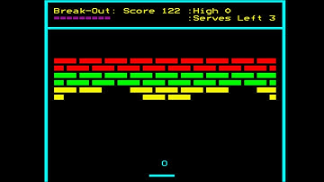 Break-Out for the BBC Micro